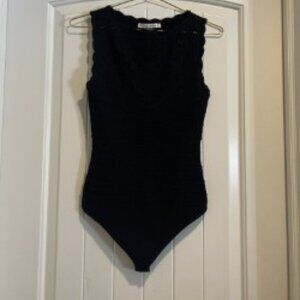 Abercrombie & Fitch Size XS Knitted Black Bodysuit